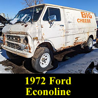 Junkyard 1972 Ford Econoline