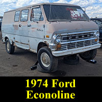 Junkyard 1974 Ford E-250 Econoline