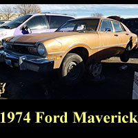 Junkyard 1974 Ford Maverick sedan