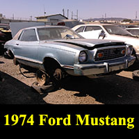 Junkyard 1974 Ford Mustang