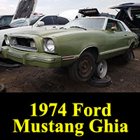 Junkyard 1974 Ford Mustang