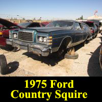 Junkyard 1975 Ford LTD Country Squire