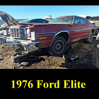 Junkyard 1976 Ford Elite