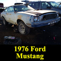 Junkyard 1976 Ford Mustang