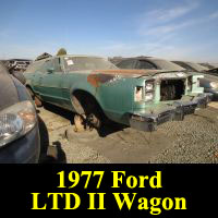 Junkyard 1977 Ford LTD II wagon