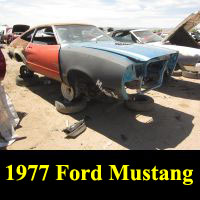 Junkyard 1977 Ford Mustang