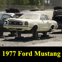 Junkyard 1977 Ford Mustang