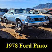 Junkyard 1978 Ford Pinto