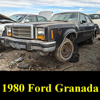 Junked 1980 Ford Granada
