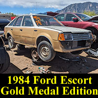 Junkyard 1984 Ford Escort