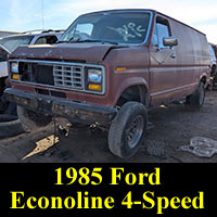 Junkyard 1985 Ford Econoline