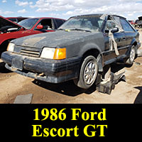 1986 Ford Escort GT