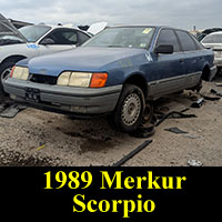 Junkyard 1988 Merkur Scorpio