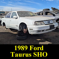 Junkyard 1989 Ford Taurus SHO