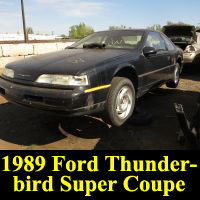 Junkyard 1989 Ford Thunderbird Super Coupe