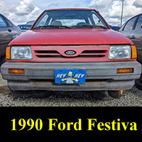 Junkyard 1990 Ford Festiva