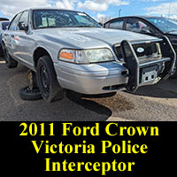 Junkyard 2011 Ford Crown Victoria P7B