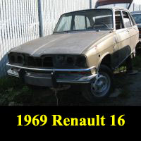 Junkyard 1969 Renault 16