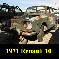 Junkyard 1971 Renault R10