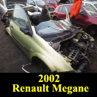 Junkyard 2002 Renault Megane