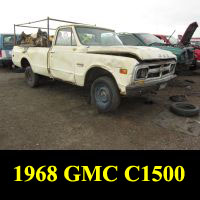 Junkyard 1968 GMC C1500 Pickup