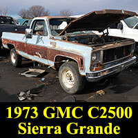 Junkyard 1973 GMC Pickup