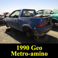 Junkyard 1990 Geo Metro Pickup