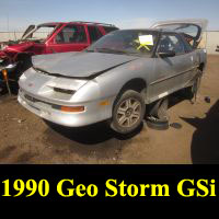 Junkyard 1990 Geo Storm GSi