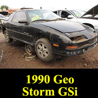 Junkyard 1990 Geo Storm GSi