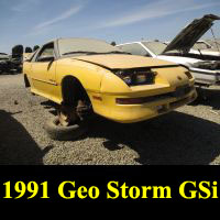 Junkyard 1991 Geo Storm GSi