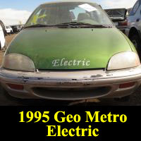 Junkyard 1995 Geo Metro EV