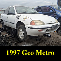 Junkyard 1997 Geo Metro