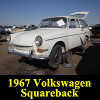 Junkyard 1967 Volkswagen squareback