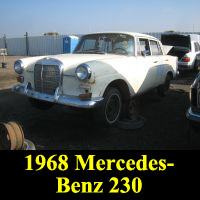 Junkyard 1968 Mercedes-Benz 230