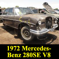 Junkyard 1972 Mercedes-Benz 280 SE 4.5