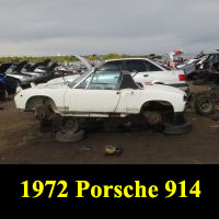 Junkyard 1972 Porsche 914