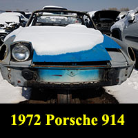 Junkyard 1972 Porsche 914