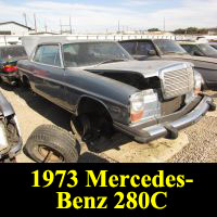 Junkyard 1973 Mercedes-Benz 280C