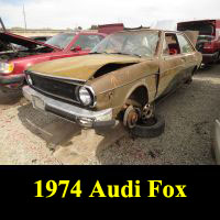 Junkyard 1974 Audi Fox