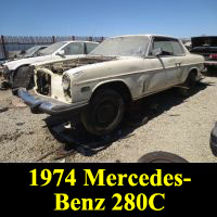 Junkyard 1974 Mercedes-Benz 280C