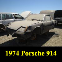 Junkyard 1974 Porsche 914