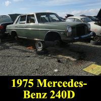 Junkyard 1974 Mercedes-Benz 240D