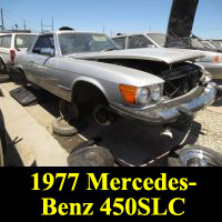 Junkyard 1977 Mercedes-Benz 450 SLC