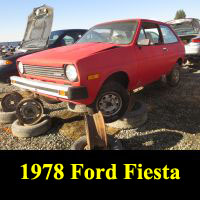 Junkyard 1978 Ford Fiesta