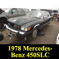 Junkyard 1978 Mercedes-Benz 450SLC