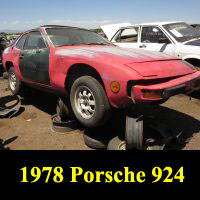 Junkyard 1978 Porsche 924