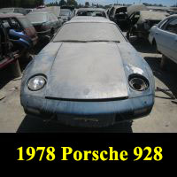 Junkyard 1978 Porsche 928