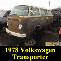 Junkyard 1978 Volkswagen Bus