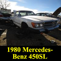 Junkyard 1980 Mercedes-Benz 450SL