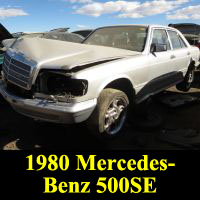 Junkyard 1980 Mercedes-Benz 500SE